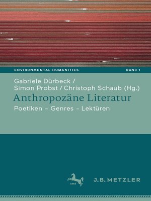 cover image of Anthropozäne Literatur